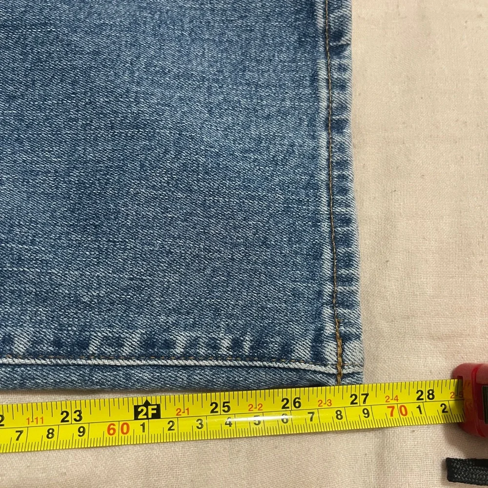 Madewell Womens Jeans Size 33 The Mid Rise Perfect Vintage Blue Denim Bottoms - Picture 12 of 12